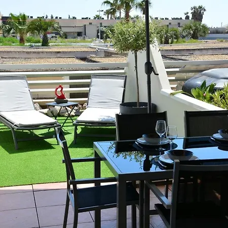 Apartman Heliopolis De Charme Naturiste Avec Terrasse Et Parking Prive Agde